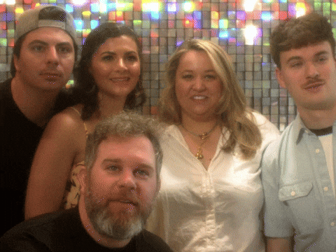 Meg Lewis Chris Vavra GIF by GIPHY IRL