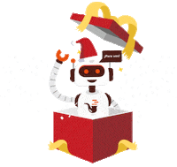 Robot Assistant Sticker by Sherlock Solutions