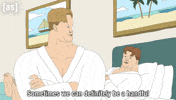 Bed Robe GIF by Adult Swim