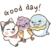 Happy Good Day Sticker