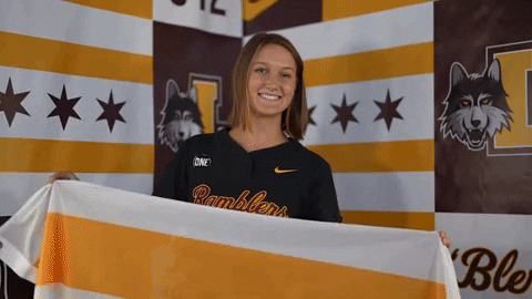 Loyola Softball GIF by LoyolaRamblers