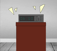 Animbordar wake up clock alarm reloj GIF