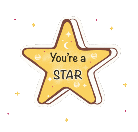 Gold Star Sticker
