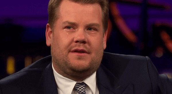 Sad James Corden GIF by The Late Late Show with James Corden
