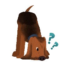 Confused Lady And The Tramp Sticker by Walt Disney Studios