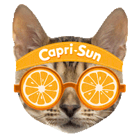Cat Smile Sticker by Capri-Sun
