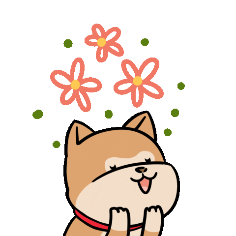 Dog Love Sticker by Ai and Aiko