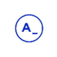 Admine digital agency circle social Sticker