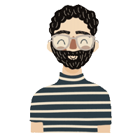 Glasses Sticker
