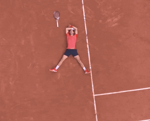 Tired Novak Djokovic GIF