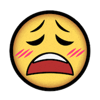 Tired Face Sticker by GENTA