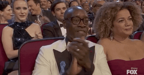 Don Cheadle Clap GIF by Emmys