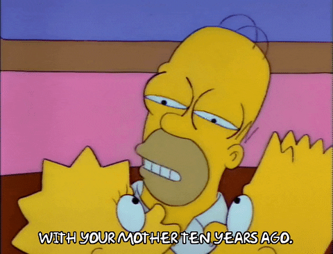 Season 3 Memory GIF by The Simpsons
