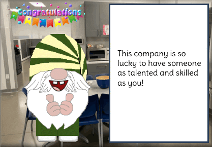 Congratulations Gnome GIF