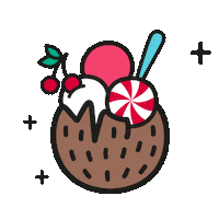 Coco Eating Sticker by bilou
