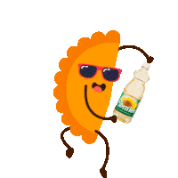 tacos pasta Sticker by Harinera del Valle