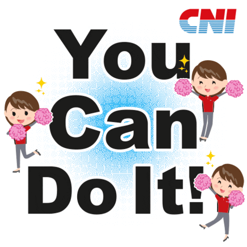 cnimalaysia giphyupload motivation cheerleading youcandoit Sticker