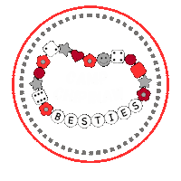 Summer Camp Besties Sticker by Camp Chipinaw