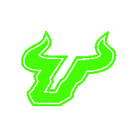 South Florida Football Usf Sticker by SoFloBulls