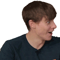 Youtube Wow Sticker by Josh Carrott & Ollie Kendal