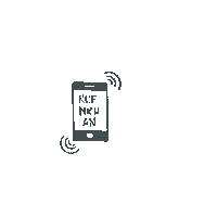 Call Me Ruf An Sticker by alex gerrard photography
