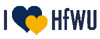 Heart Love Sticker by HfWU Nürtingen-Geislingen