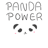 fablesden kawaii panda cute doodle fablesden Sticker