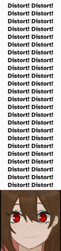 Distort The Voice GIF