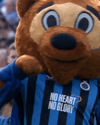 Blauw-Zwart GIF by Club Brugge