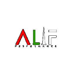 Dogfight Alif Sticker by Kamikaze