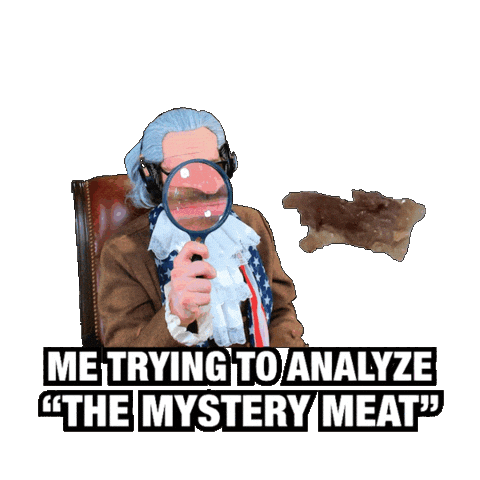 Mystery Meat Sticker