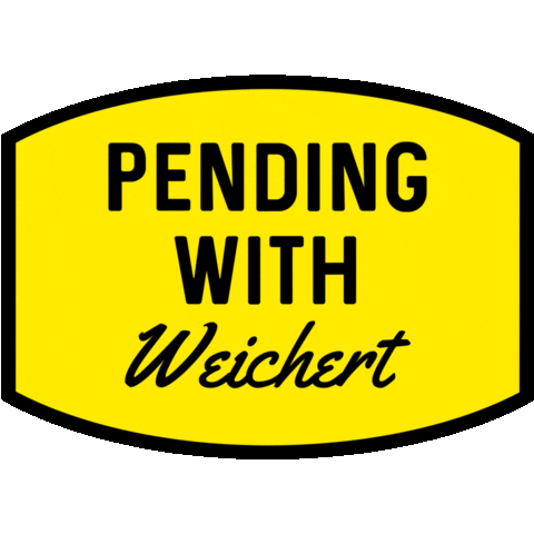 Undercontract Pending Sticker by Weichert Realtors ABG Properties