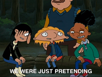 hey arnold nicksplat GIF