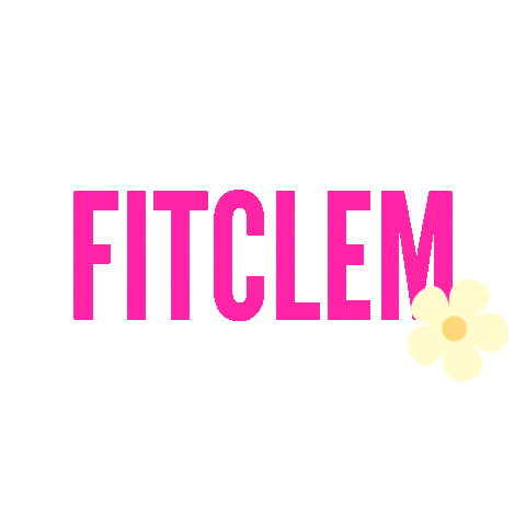 Flower Minceur Sticker by FITCLEM