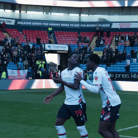 Celebrations GIF by Bolton Wanderers FC