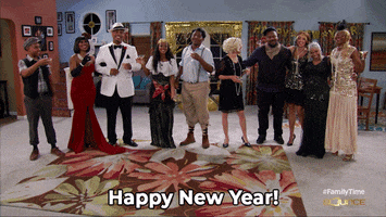 Happy New Year Party GIF by Bounce