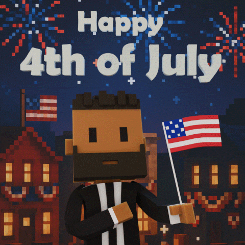 Independence Day America GIF by Meebits