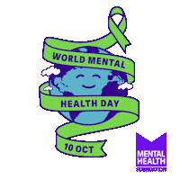World Mental Health Day Mentalhealth Sticker by Mental Health Foundation