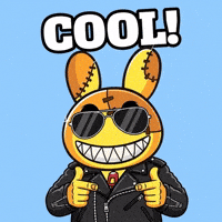 RugDollz trendsetter vibecheck staycool chillvibes GIF
