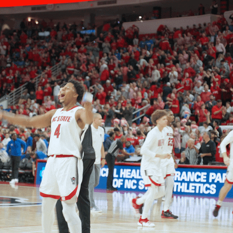 Lets Go Sport GIF by NC State Athletics