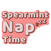 spearmintlove baby nap time spearmint spearmintlove Sticker