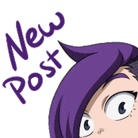 cupajocs new post bnha hana cupajocs Sticker