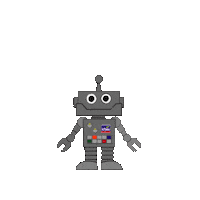 English Robot Sticker by Icbeu Manaus