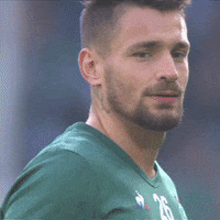 mathieu debuchy smile GIF by AS Saint-Etienne