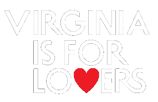 North Carolina Love Sticker by Virginia is for Lovers