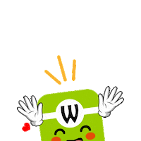 Happy Jump Sticker by Wakuliner