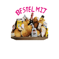 Ontbijtmand Sticker by Bakkerij De Krakeling
