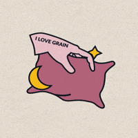 I Love Grain pillow