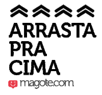 Magote estetica arrasta oferta arrasta pra cima Sticker