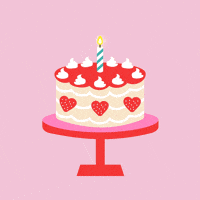 Happy Birthday GIF by Jessica Lau